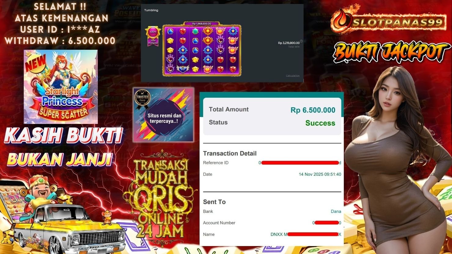 SLOTPANAS99 JACKPOT SLOT STARLIGHT PRINCESS SUPER SCATTER